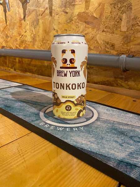 Tonkoko - 4.3% Milk Stout - Brew York - 440ml can