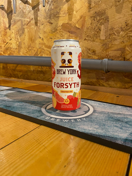 Juice Forsyth - 5.0% Fruited IPA - Brew York - 440ml can