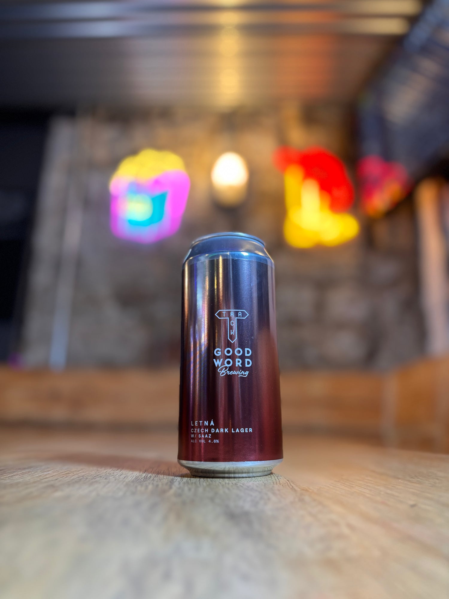 Letiná - 4.6% Czech Dark Lager - Track X Good Word - 440ml Can