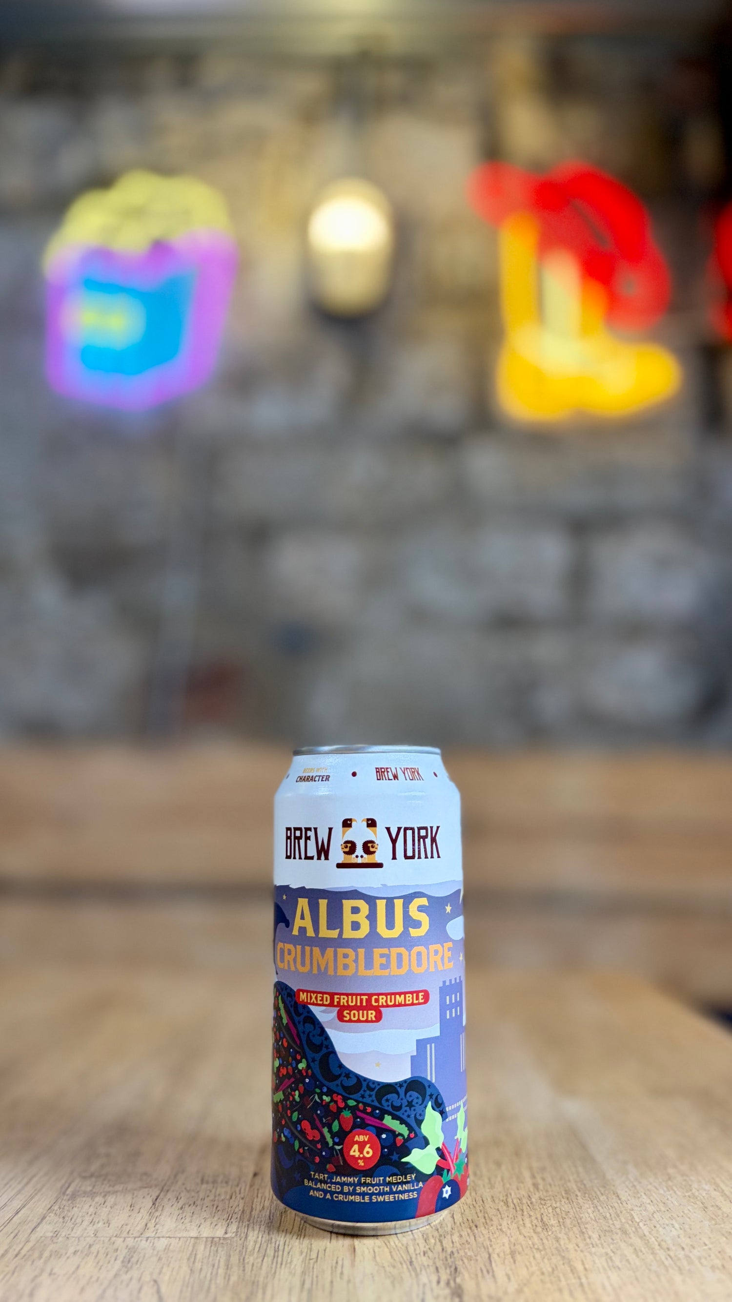 Albus Crumbledore - 4.6% Mix Fruit Crumble Sour - Brew York - 440ml Can