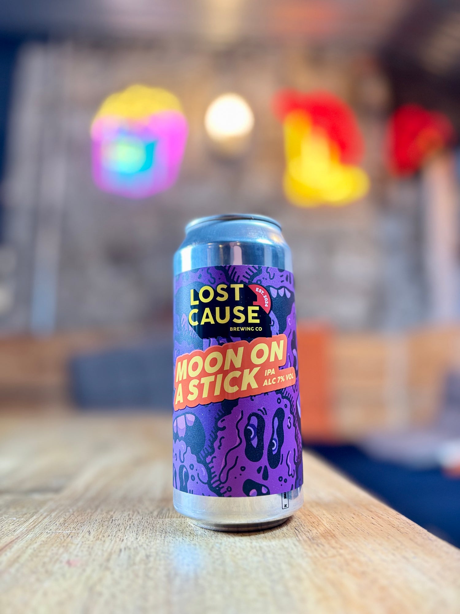 Moon on a Stick - 7.0% IPA - Lost Cause Brewing Co. - 440ml can