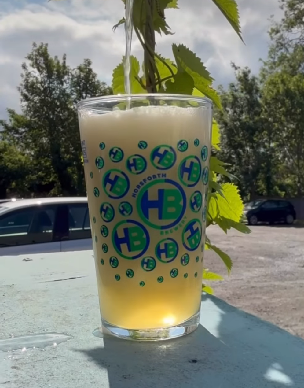 HB Pint Glass