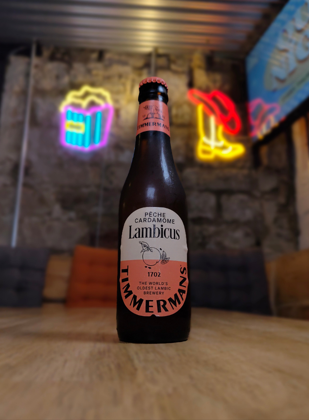 Peche Cardamome - 4% Peach Lambic - Timmermans - 330ml Bottle