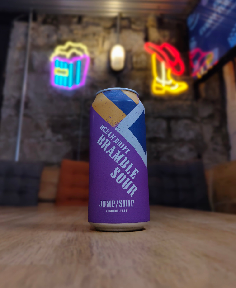 Ocean Drift - 0.5% Bramble Sour - Jump Ship Brewing - 440ml can