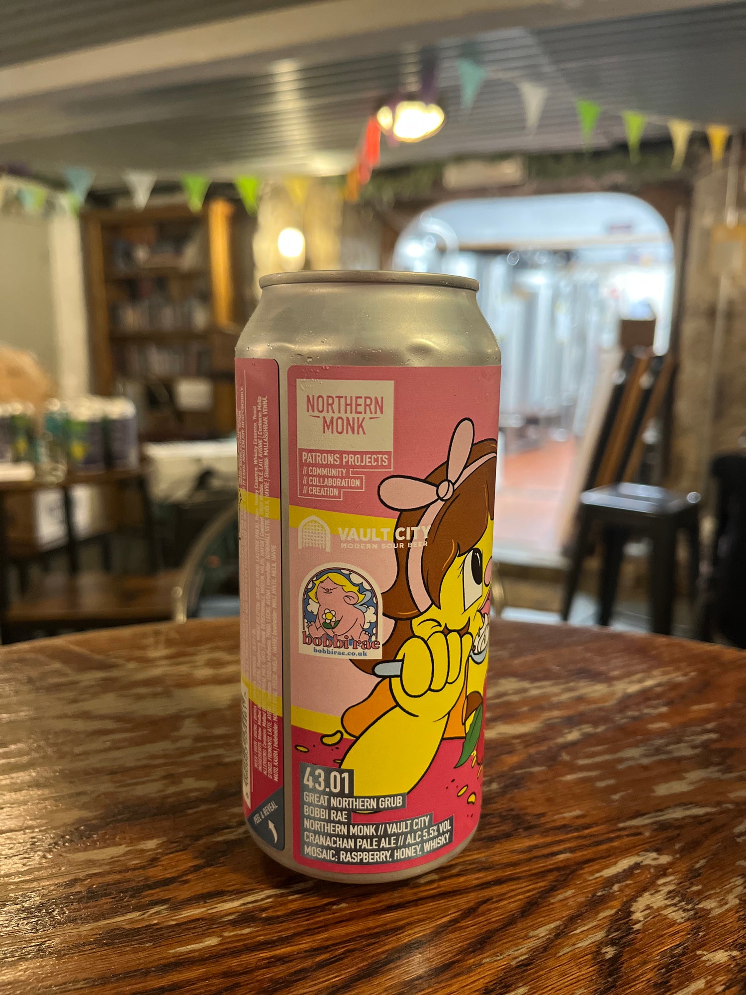 Cranachan - 5.5% Cranachan Pale Ale - Northern Monk - 440ml can