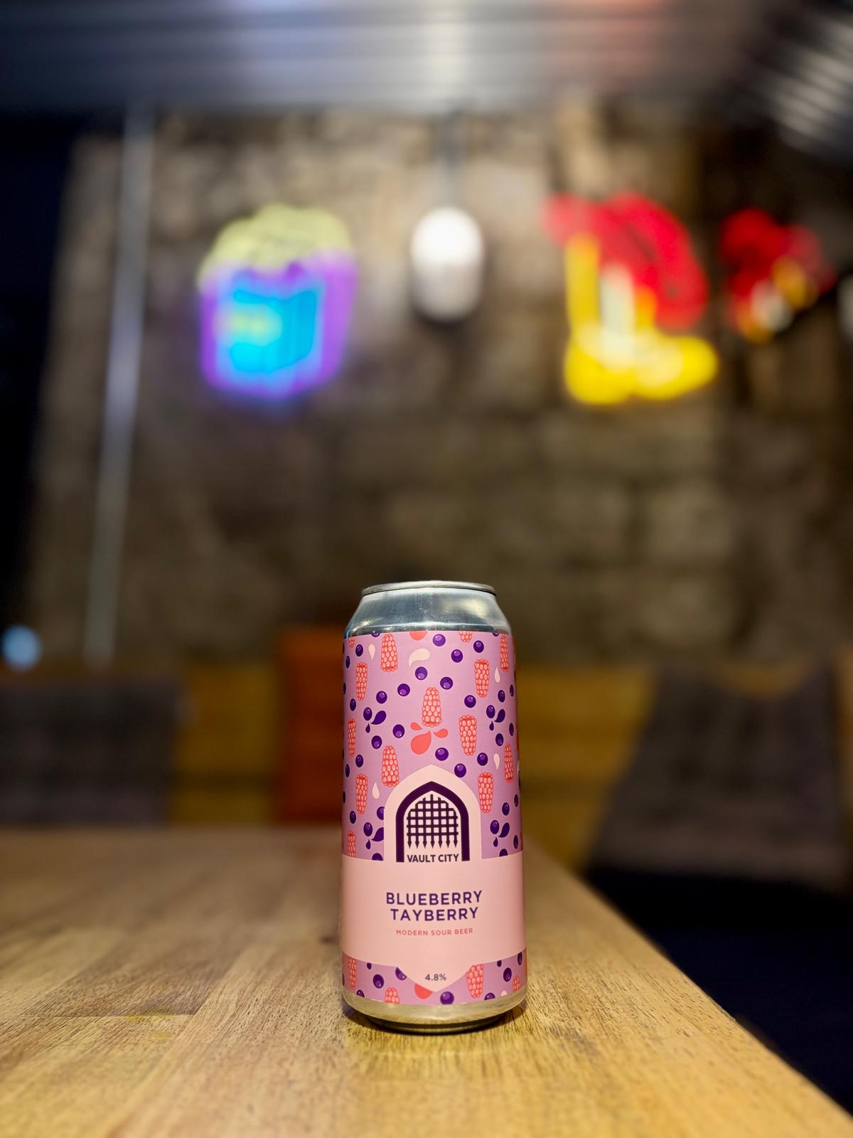 Blueberry Tayberry - 4.8% Modern Sour Beer - Vault City - 440ml can