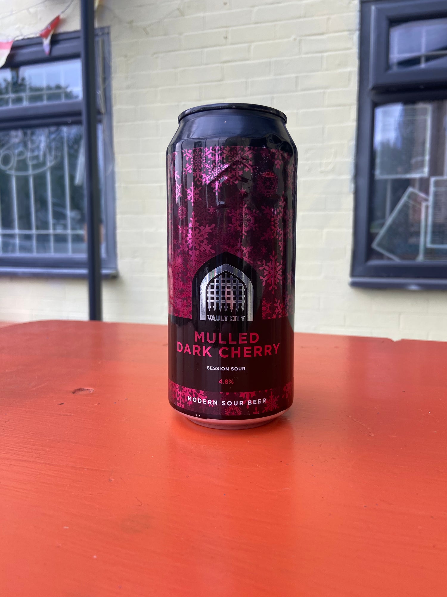 Mulled Dark Cherry - 4.8% Session Sour - Vault City - 440ml Can