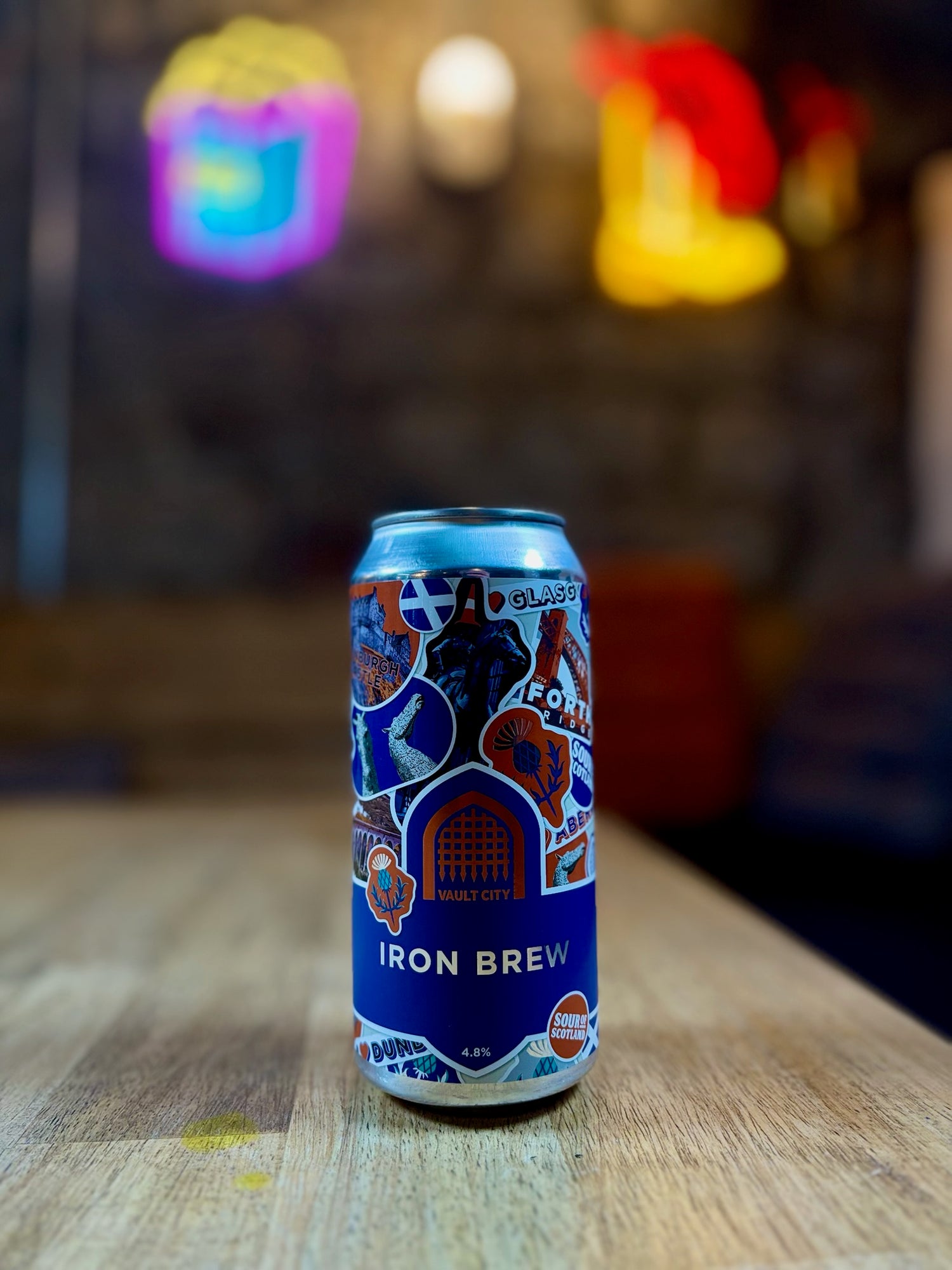 Iron Brew - 4.8% Irn Bru Sour - Vault City - 440ml Can