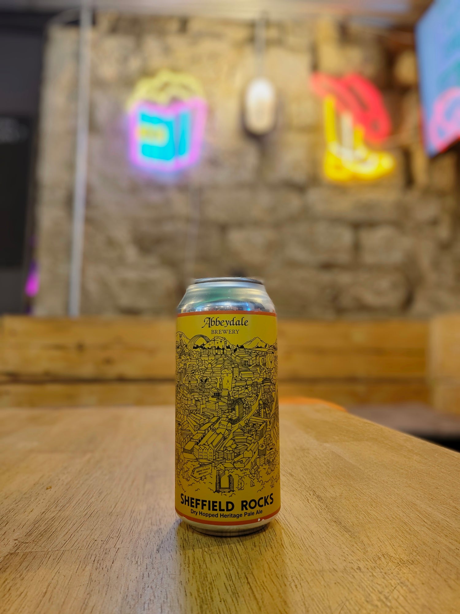 Sheffield Rocks - 4.1% Dry Hopped Heritage Pale - Abbeydale - 440ml Can