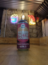 Rhubarb Matter Custard - 6% Rhubarb Custard Pale - Turning Point Brew Co - 440ml Can