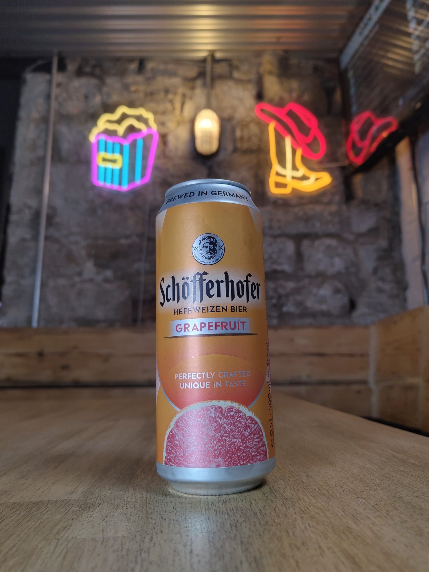Grapefruit Schofferhofer - 2.5% Radler - Binding Brauerei - 500ml Can