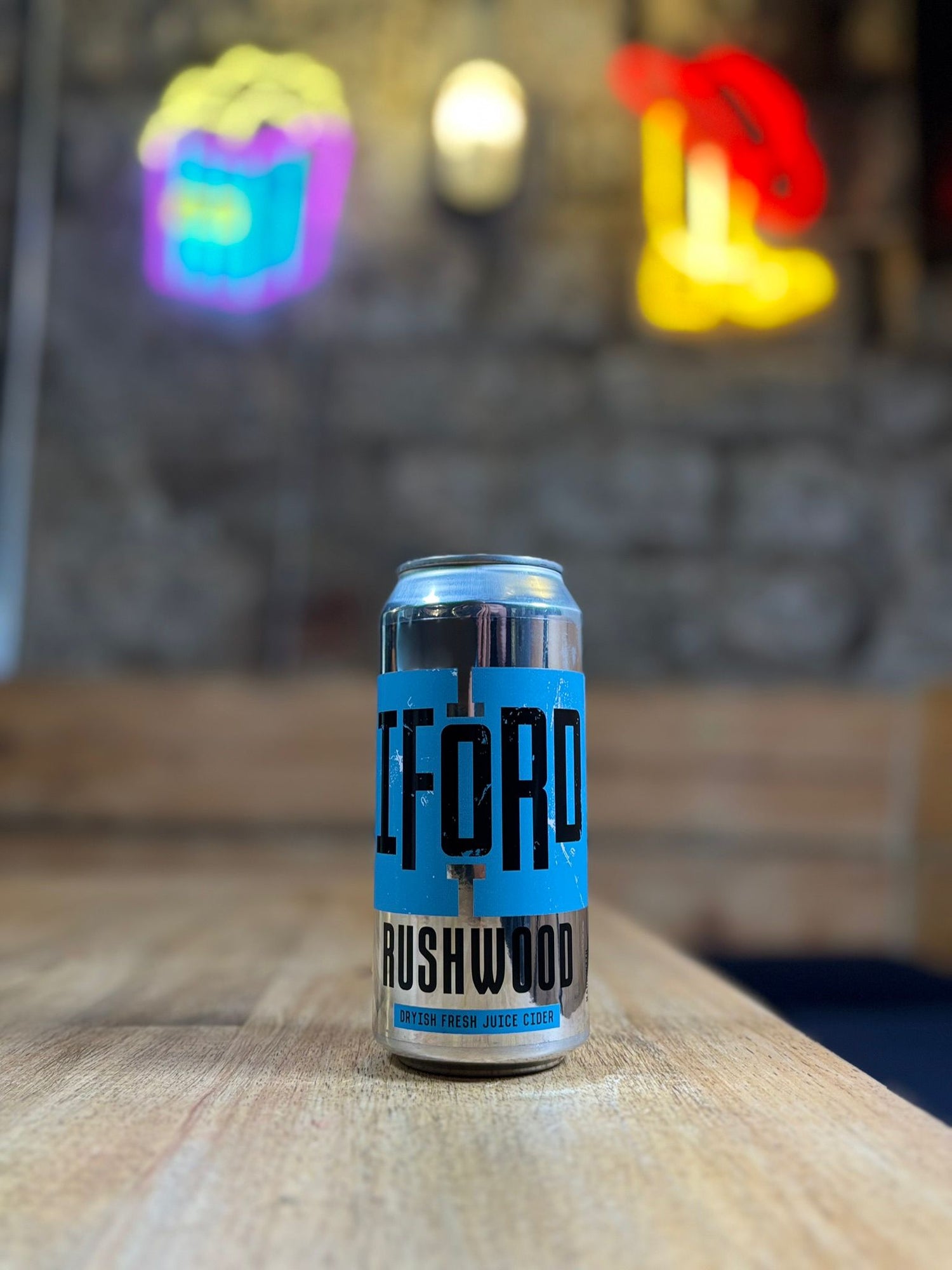 Rushwood - 4% Dryish Cider - Iford Cider - 440ml can