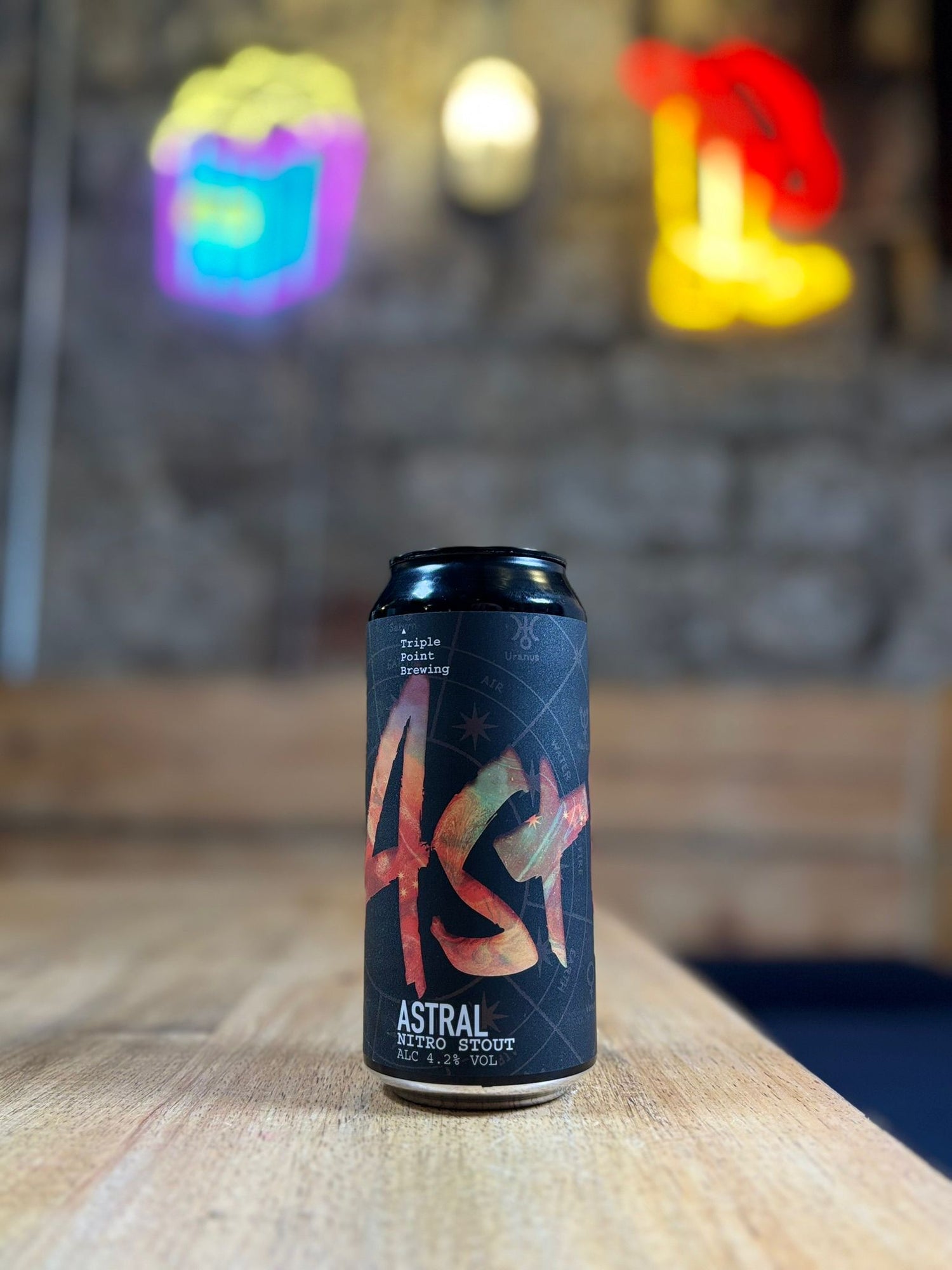 Astral - 4.2% Nitro Stout - Triple Point Brewing - 440ml can