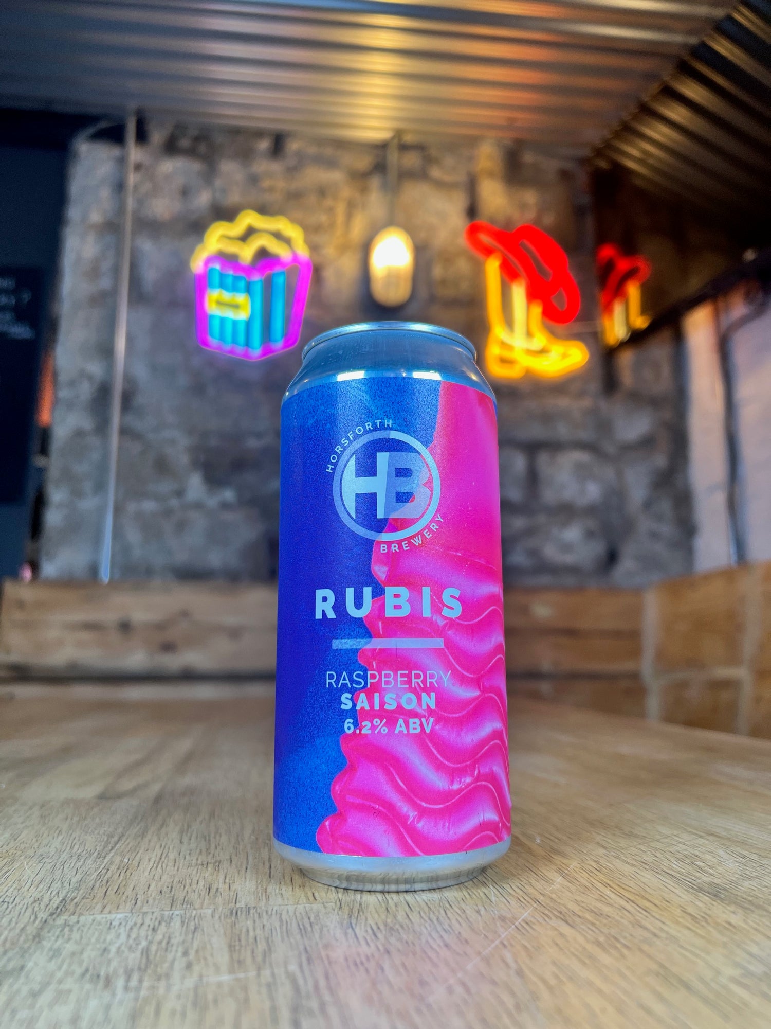 Rubis - 6.2% Raspberry Saison - Horsforth Brewery - 440ml Can