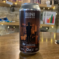 Breaking Dad - 6.5% IPA - Bini Brew Co - 440ml can