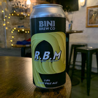 R.B.M - 3.8% Light Pale Ale - Bini Brew Co - 440ml can