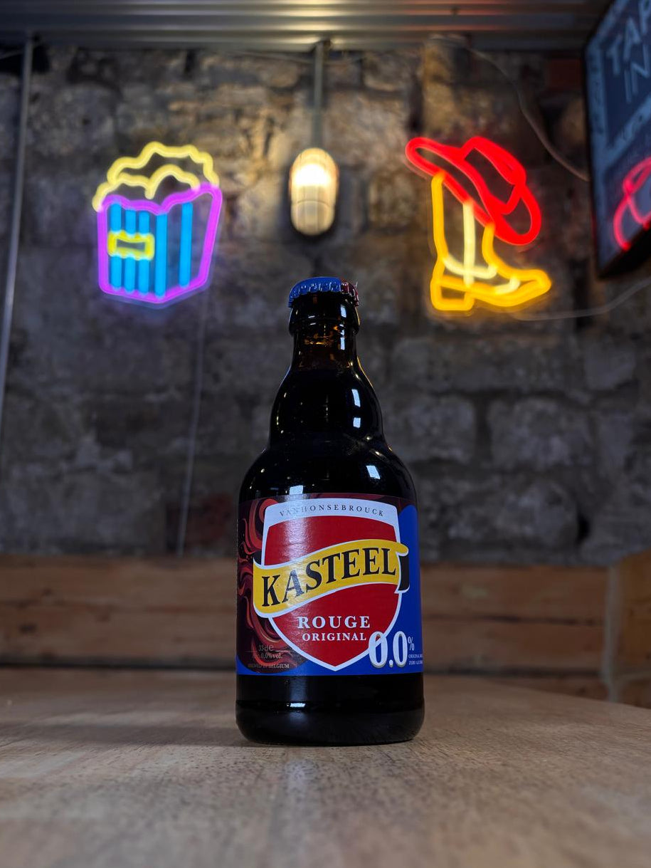 Rouge - 0% Cherry Fruit Beer - Kasteel - 330ml Bottle
