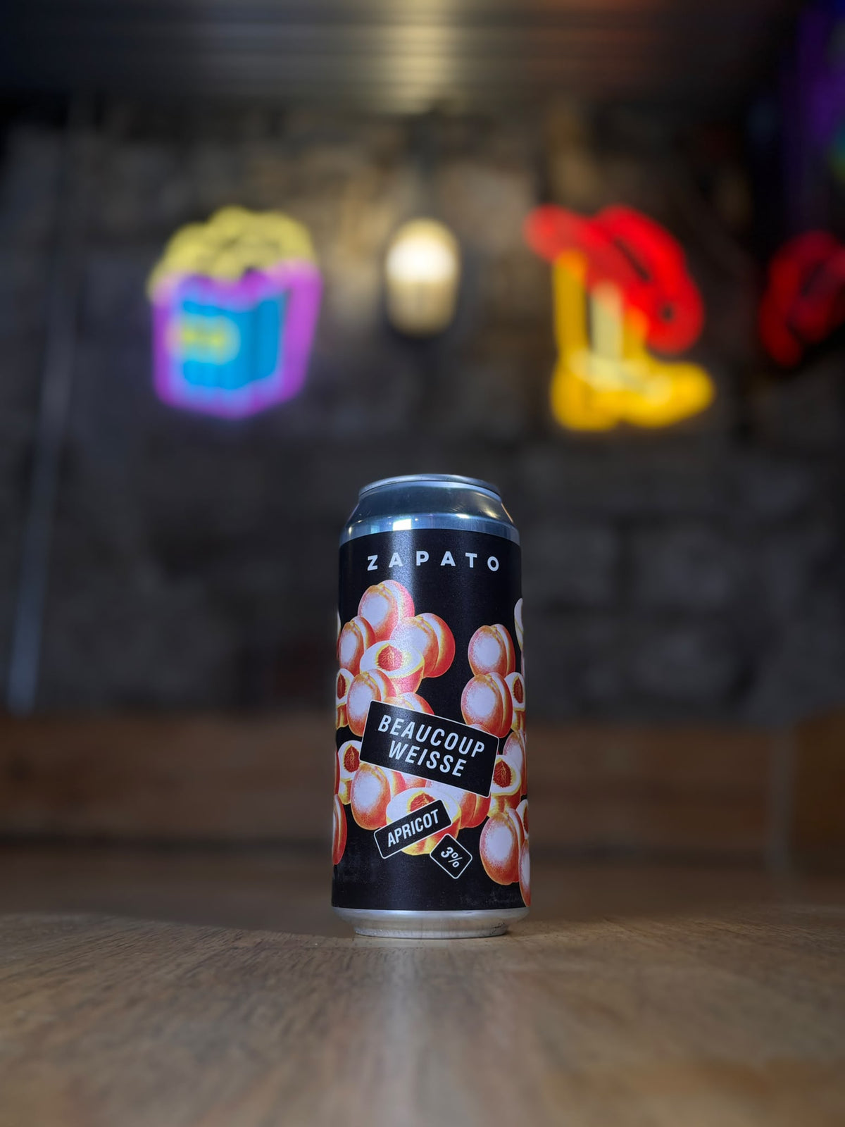 Beaucoup Weisse Apricot - 3% Sour - Zapato - 440ml Can