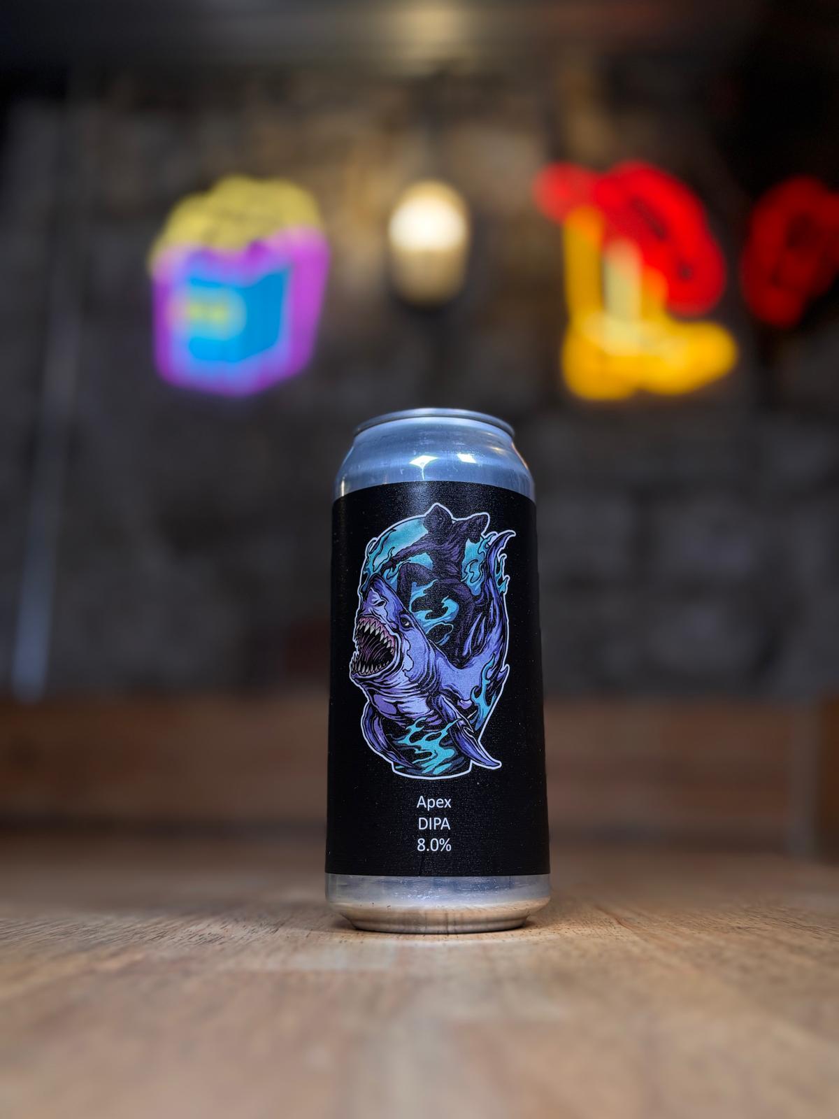 Apex - 8% IPA - Dark Element - 440ml Can