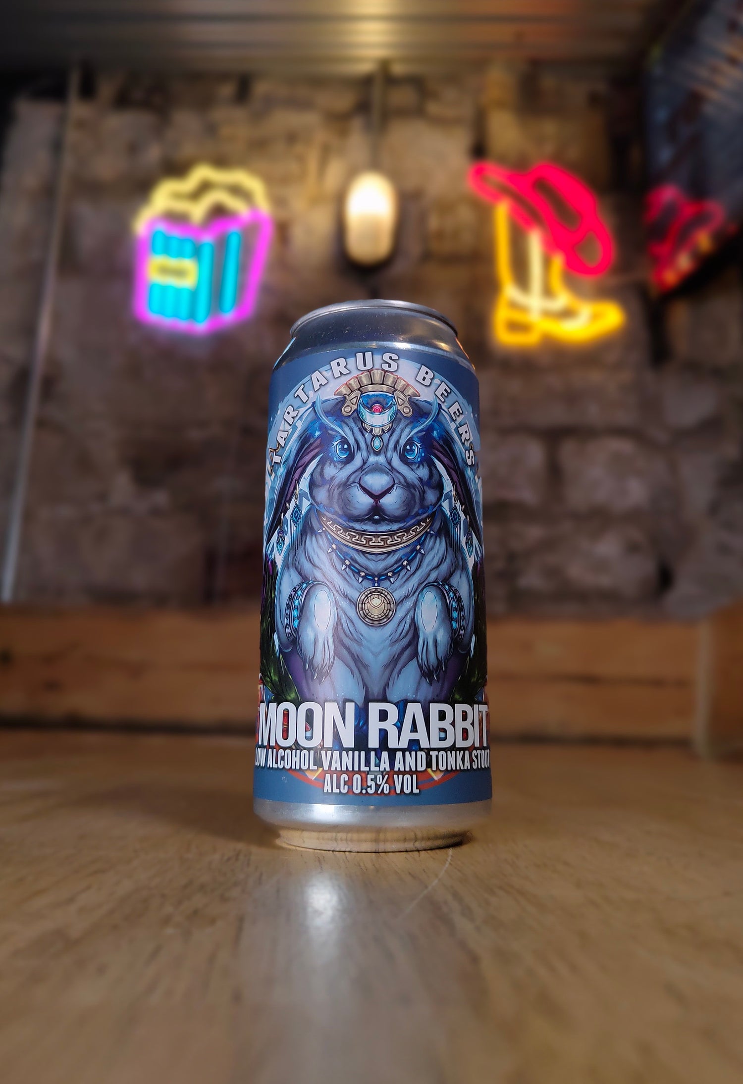 Moon Rabbit - 0.5% Stout - Tartarus - 440ml Can