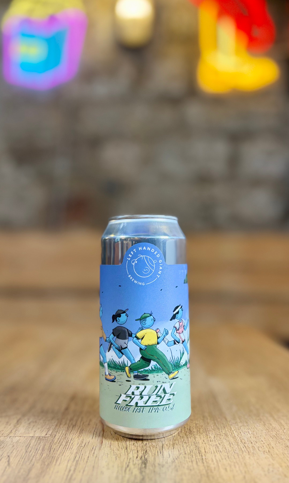 Run Free - 0.5% IPA - Left Handed Giant Brewing - 440ml can