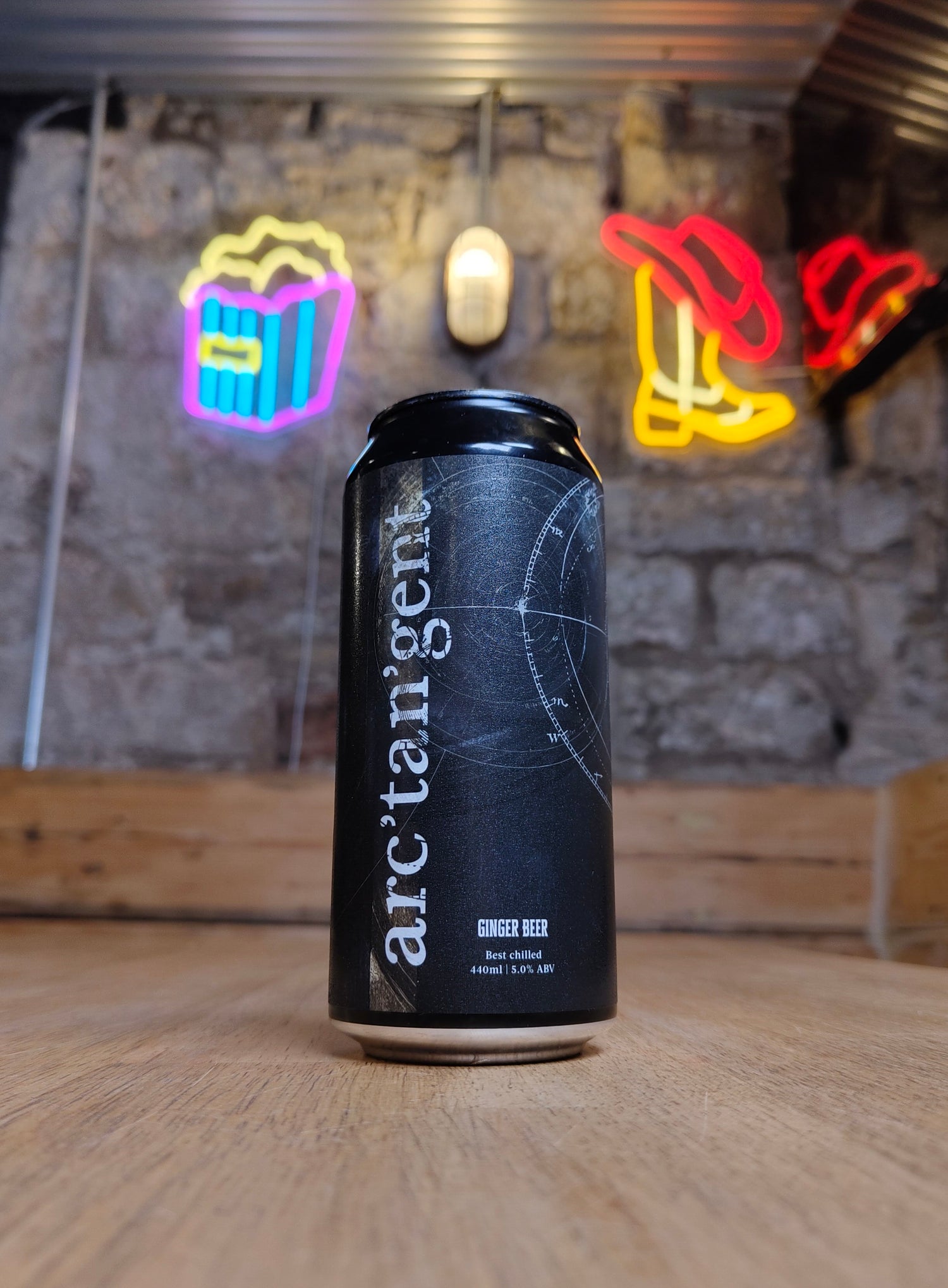 Arc'tan'gent - 5% Ginger Beer - DMC - 440ml can