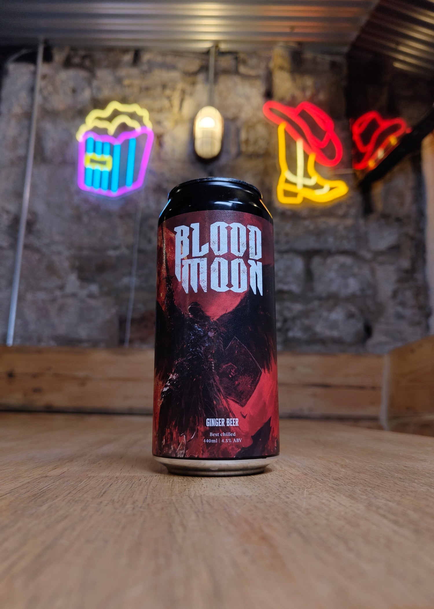 Blood Moon - 4.5% Ginger Beer - DMC - 440ml can