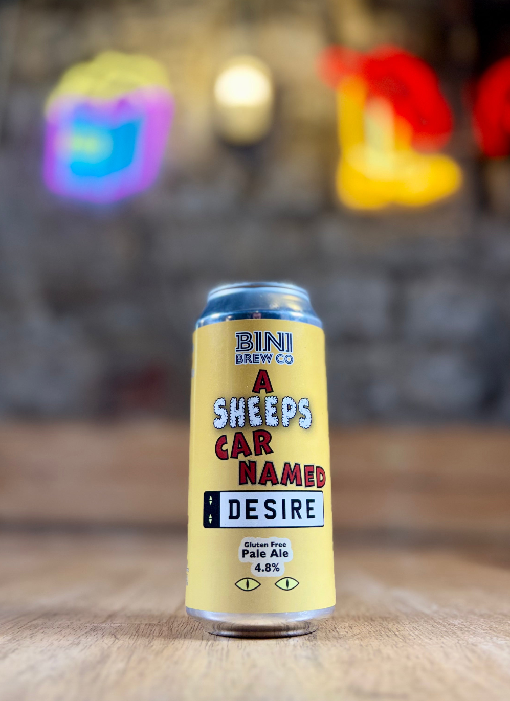 A Sheeps Car Named Desire - 4.8% Pale Ale - Bini Brew Co - 440ml Can