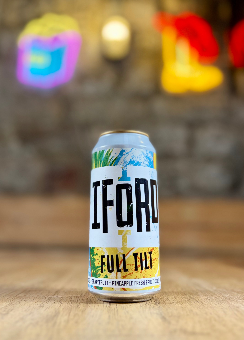 Full Tilt - 3.4% Pineapple & Grapefruit Cider - Iford Cider - 440ml can