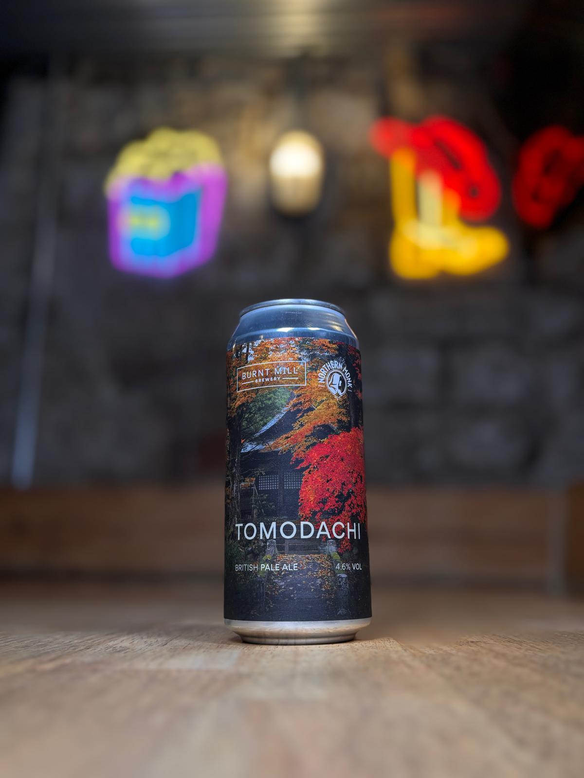 Tomodachi - 4.6% British Pale Ale - Burnt Mill - 440ml Can
