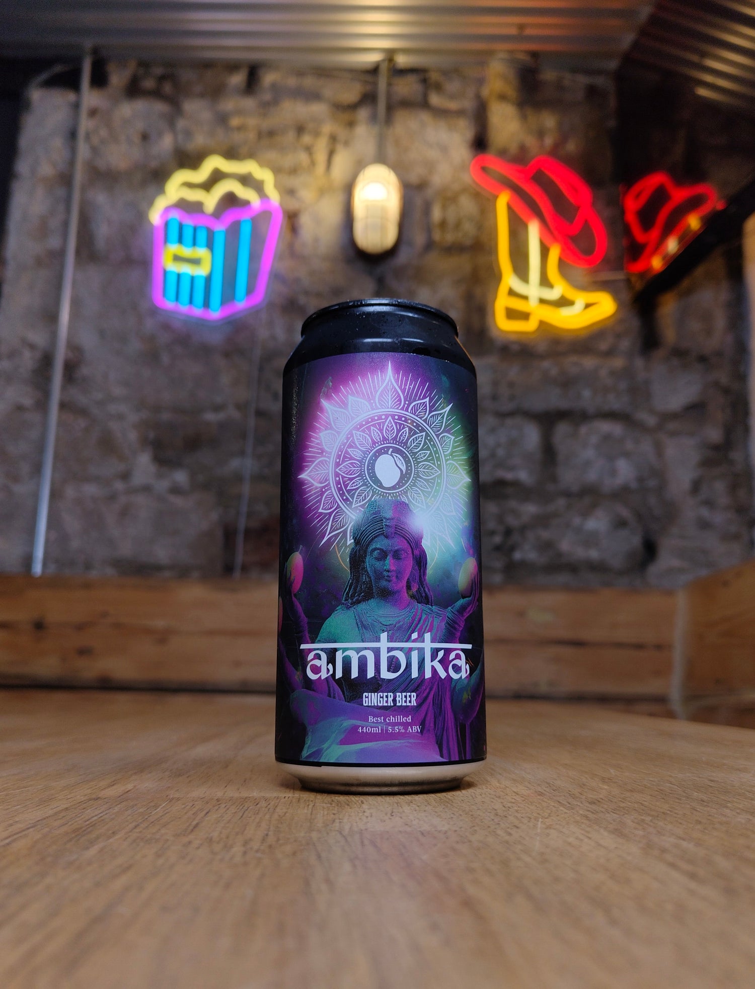 Ambika - 5.5% Ginger Beer - DMC - 440ml can