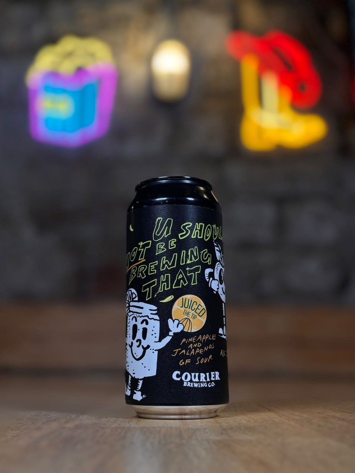 U Should Not Be Brewing That - 3.8% Sour - Courier Brewing Company - 440ml Can