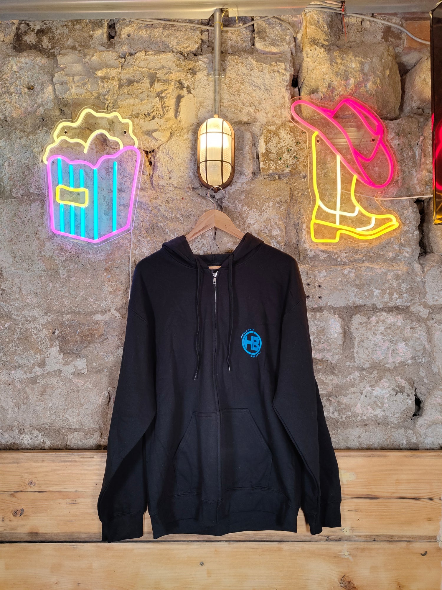 'Brewed In Leeds' Horsforth Brewery Branded Hoodie