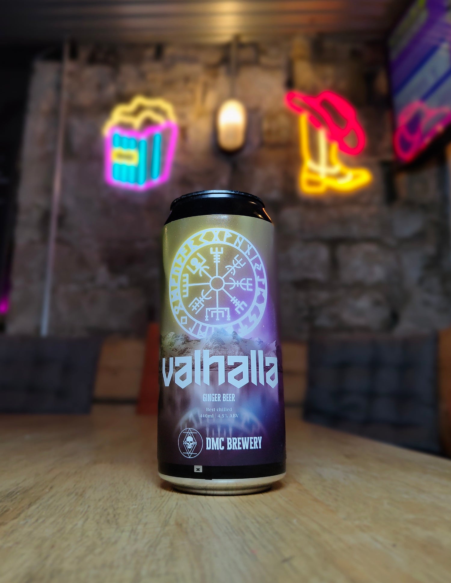 Valhalla - 4.5% Ginger Beer - DMC - 440ml can