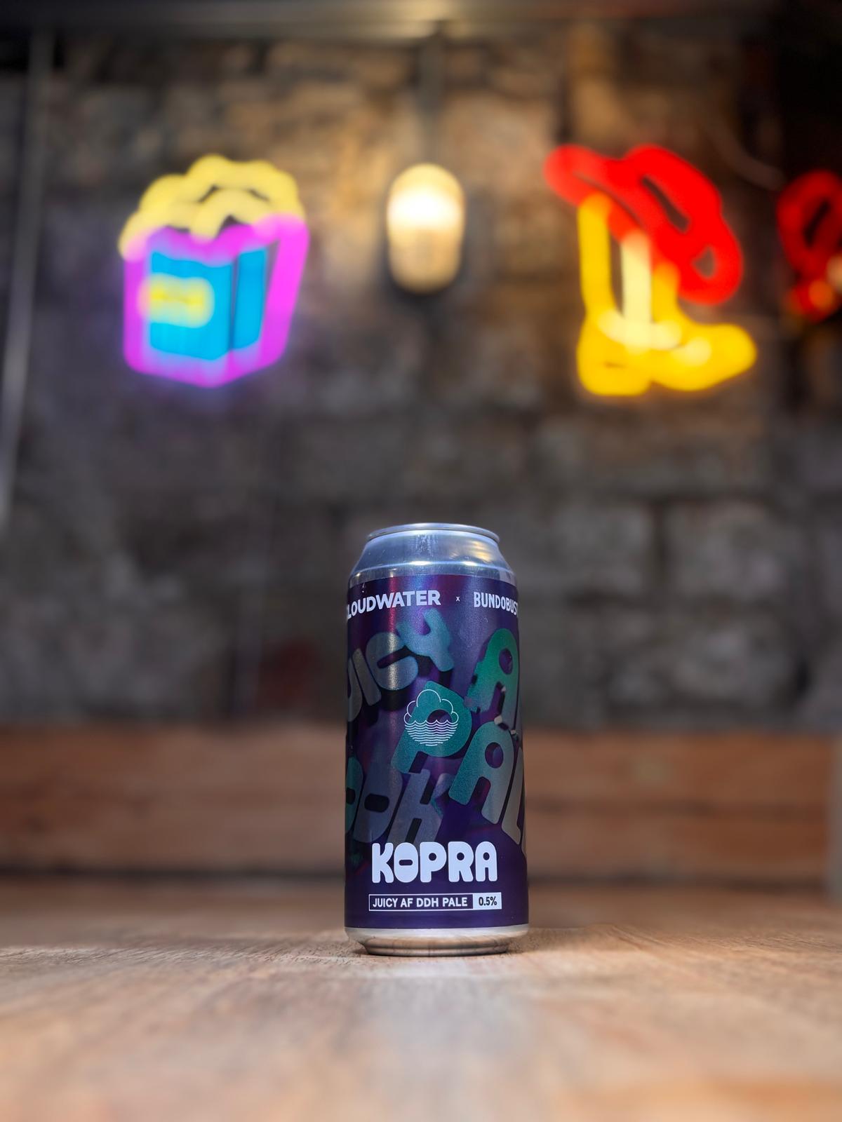 Kopra - 0.5% AF DDH Pale - Cloudwater - 440ml can