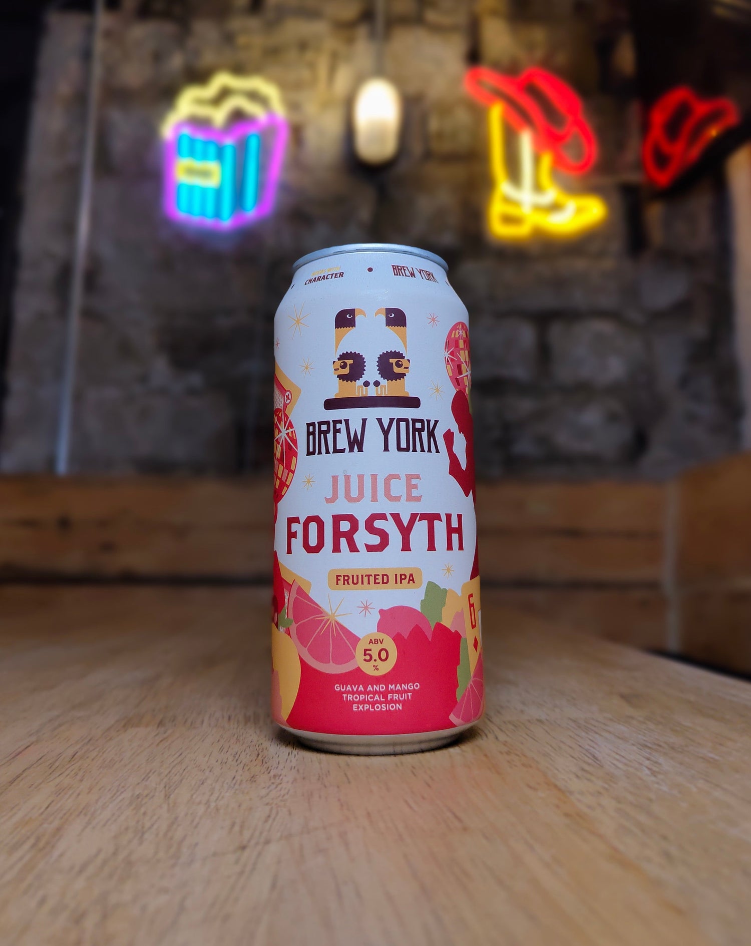 Juice Forsyth - 5% Fruited IPA - Brew York - 440ml Can
