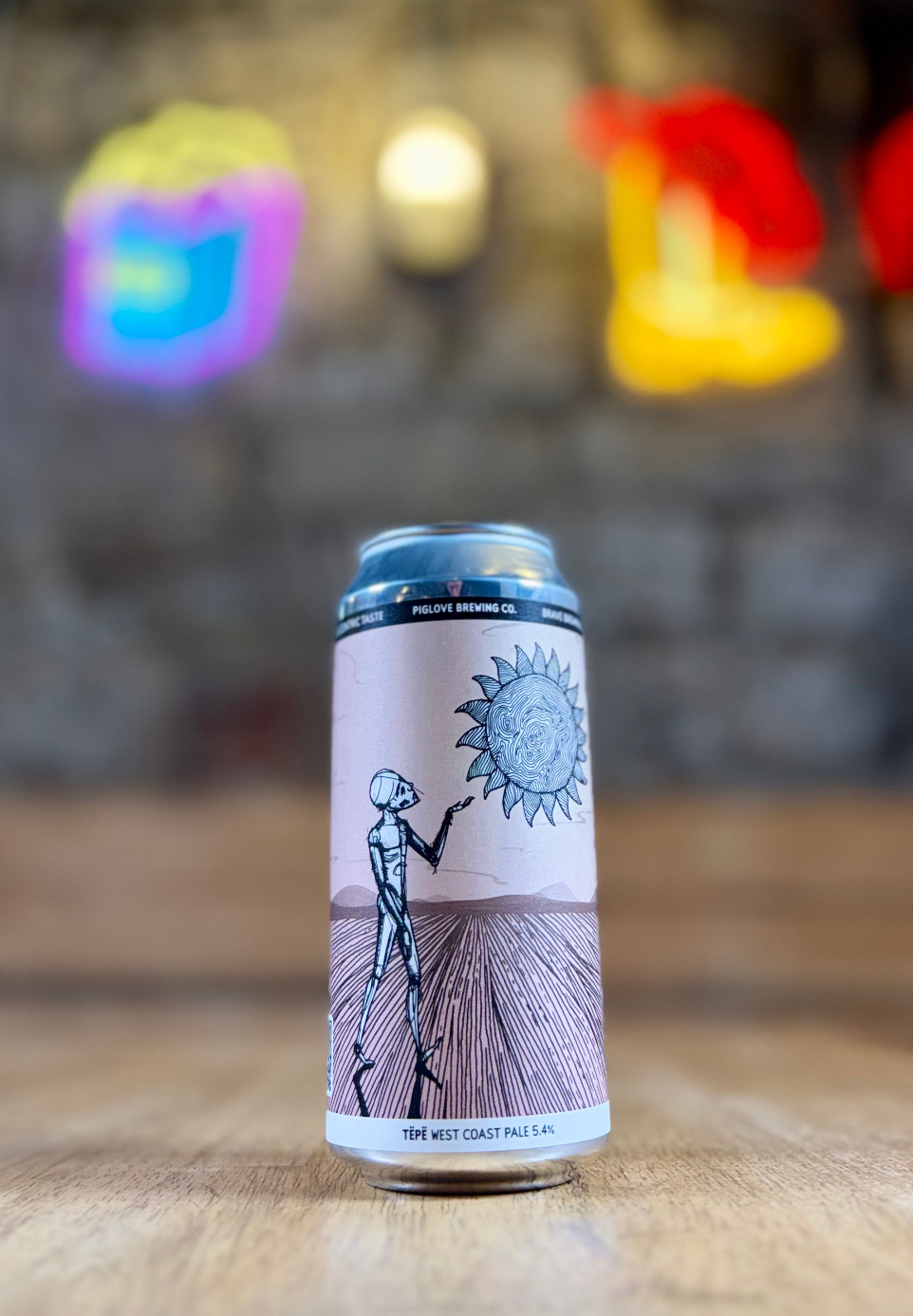 Tëpë - 5.4% West Coast Pale - Piglove Brewing Co - 440ml Can