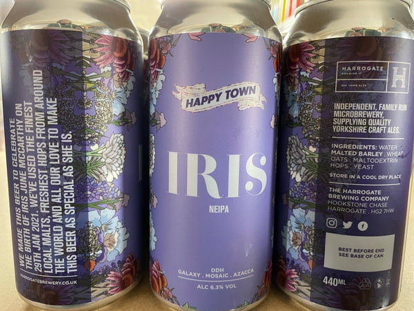 Iris - 6.3% NEIPA - Harrogate Brewery - 440ml Can