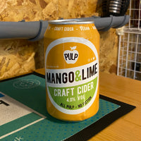Mango & Lime - 4% Craft Cider - Pulp - 330ml Can