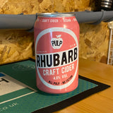 Rhubarb - 4% Craft Cider - Pulp - 330ml Can