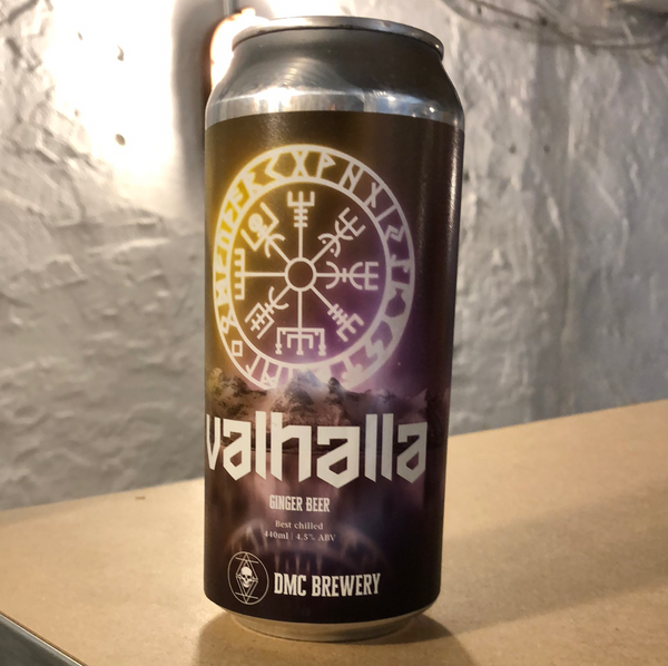 Valhalla - 4.5% Ginger Beer - DMC - 440ml can